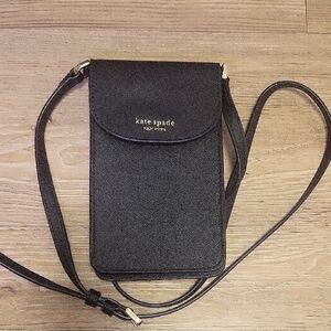 Kate Spade Black Crossbody Phone Bag